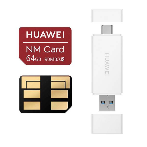 HUAWEI NM Card 64G 128G 256G 90MB/S Nano Memory Card + Card Reader